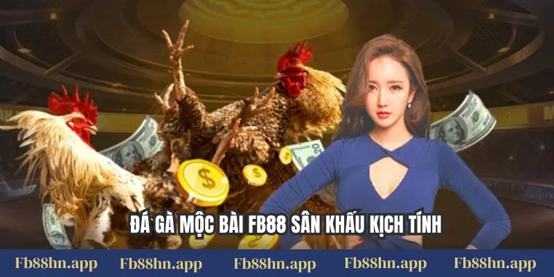 Đá Gà Mộc Bài Fb88: Trực Tiếp Đấu Trường Campuchia & Tỷ Lệ Cược Hấp Dẫn 4 Đá gà Mộc Bài FB88 sân khấu kịch tính